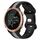 Per Garmin Forerunner 645 Music Cinturino per orologio in silicone bicolore con fibbia a farfalla da 20 mm (nero + grigio) Per Garmin Forerunner 645 Music Cinturino per orologio in silicone bicolore con fibbia a farfalla da 20 mm (nero + grigio)