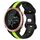 Per Garmin Forerunner 645 Music Cinturino per orologio in silicone bicolore con fibbia a farfalla da 20 mm (nero + verde) Per Garmin Forerunner 645 Music Cinturino per orologio in silicone bicolore con fibbia a farfalla da 20 mm (nero + verde)