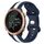 Per Garmin Forerunner 645 Music Cinturino per orologio in silicone bicolore con fibbia a farfalla da 20 mm (bianco + blu) Per Garmin Forerunner 645 Music Cinturino per orologio in silicone bicolore con fibbia a farfalla da 20 mm (bianco + blu)