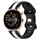 Per Huawei Watch GT3 42mm 20mm Cinturino in silicone bicolore con fibbia a farfalla (nero + bianco) Per Huawei Watch GT3 42mm 20mm Cinturino in silicone bicolore con fibbia a farfalla (nero + bianco)