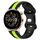 Per Huawei Watch GT3 42mm 20mm Cinturino in silicone bicolore con fibbia a farfalla (nero + verde) Per Huawei Watch GT3 42mm 20mm Cinturino in silicone bicolore con fibbia a farfalla (nero + verde)
