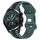Per Huawei Watch GT2 42mm 20mm Cinturino in silicone bicolore con fibbia a farfalla (verde + nero) Per Huawei Watch GT2 42mm 20mm Cinturino in silicone bicolore con fibbia a farfalla (verde + nero)