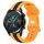 Per Huawei Watch GT2 42mm 20mm Cinturino in silicone bicolore con fibbia a farfalla (nero + giallo) Per Huawei Watch GT2 42mm 20mm Cinturino in silicone bicolore con fibbia a farfalla (nero + giallo)