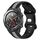 Per Huawei Watch 2 Cinturino in silicone bicolore con fibbia a farfalla da 20 mm (nero + grigio) Per Huawei Watch 2 Cinturino in silicone bicolore con fibbia a farfalla da 20 mm (nero + grigio)
