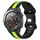 Per Huawei Watch 2 Cinturino in silicone bicolore con fibbia a farfalla da 20 mm (nero + verde) Per Huawei Watch 2 Cinturino in silicone bicolore con fibbia a farfalla da 20 mm (nero + verde)