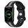 For Honor Watch ES Cinturino in silicone bicolore con fibbia a farfalla da 20 mm (nero + grigio) For Honor Watch ES Cinturino in silicone bicolore con fibbia a farfalla da 20 mm (nero + grigio)