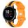 Per Honor MagicWatch2 42mm 20mm Cinturino in silicone bicolore con fibbia a farfalla (nero + giallo) Per Honor MagicWatch2 42mm 20mm Cinturino in silicone bicolore con fibbia a farfalla (nero + giallo)