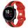Per Honor MagicWatch2 42mm 20mm Cinturino in silicone bicolore con fibbia a farfalla (rosso + nero) Per Honor MagicWatch2 42mm 20mm Cinturino in silicone bicolore con fibbia a farfalla (rosso + nero)