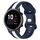 Per Honor MagicWatch2 42mm 20mm Cinturino in silicone bicolore con fibbia a farfalla (bianco + blu) Per Honor MagicWatch2 42mm 20mm Cinturino in silicone bicolore con fibbia a farfalla (bianco + blu)
