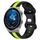 Per Huawei Watch GT3 Pro 46mm 20mm Cinturino in silicone bicolore con fibbia a farfalla (nero + verde) Per Huawei Watch GT3 Pro 46mm 20mm Cinturino in silicone bicolore con fibbia a farfalla (nero + verde)