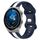 Per Huawei Watch GT3 Pro 46mm 20mm Cinturino in silicone bicolore con fibbia a farfalla (bianco + blu) Per Huawei Watch GT3 Pro 46mm 20mm Cinturino in silicone bicolore con fibbia a farfalla (bianco + blu)