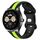 Per Huawei Watch Buds Cinturino per orologio in silicone bicolore con fibbia a farfalla da 20 mm (nero + verde) Per Huawei Watch Buds Cinturino per orologio in silicone bicolore con fibbia a farfalla da 20 mm (nero + verde)