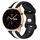 Cinturino per orologio in silicone bicolore con fibbia a farfalla da 20 mm per Honor Watch GS 3 (nero + bianco) Cinturino per orologio in silicone bicolore con fibbia a farfalla da 20 mm per Honor Watch GS 3 (nero + bianco)