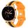 For Honor Watch GS 3 20mm Cinturino in silicone bicolore con fibbia a farfalla (nero + giallo) For Honor Watch GS 3 20mm Cinturino in silicone bicolore con fibbia a farfalla (nero + giallo)