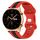 For Honor Watch GS 3 20mm Cinturino in silicone bicolore con fibbia a farfalla (rosso + nero) For Honor Watch GS 3 20mm Cinturino in silicone bicolore con fibbia a farfalla (rosso + nero)