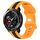Cinturino per orologio in silicone bicolore con fibbia a farfalla da 20 mm per Honor Watch GS Pro (nero + giallo) Cinturino per orologio in silicone bicolore con fibbia a farfalla da 20 mm per Honor Watch GS Pro (nero + giallo)