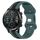 Per Honor Magic Watch 2 46mm 20mm Cinturino in silicone bicolore con fibbia a farfalla (verde + nero) Per Honor Magic Watch 2 46mm 20mm Cinturino in silicone bicolore con fibbia a farfalla (verde + nero)