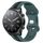 Per Xiaomi MI Watch S1 Cinturino per orologio in silicone bicolore con fibbia a farfalla da 22 mm (verde + nero) Per Xiaomi MI Watch S1 Cinturino per orologio in silicone bicolore con fibbia a farfalla da 22 mm (verde + nero)