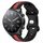 Per Xiaomi MI Watch S1 Cinturino per orologio in silicone bicolore con fibbia a farfalla da 22 mm (nero + rosso) Per Xiaomi MI Watch S1 Cinturino per orologio in silicone bicolore con fibbia a farfalla da 22 mm (nero + rosso)