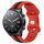 Per Xiaomi MI Watch S1 Cinturino per orologio in silicone bicolore con fibbia a farfalla da 22 mm (rosso + nero) Per Xiaomi MI Watch S1 Cinturino per orologio in silicone bicolore con fibbia a farfalla da 22 mm (rosso + nero)