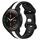 Per Xiaomi MI Watch S1 Pro 22mm Cinturino in silicone bicolore con fibbia a farfalla (nero + bianco) Per Xiaomi MI Watch S1 Pro 22mm Cinturino in silicone bicolore con fibbia a farfalla (nero + bianco)