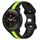 Per Xiaomi MI Watch S1 Pro 22mm Cinturino in silicone bicolore con fibbia a farfalla (nero + verde) Per Xiaomi MI Watch S1 Pro 22mm Cinturino in silicone bicolore con fibbia a farfalla (nero + verde)