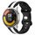 Per Xiaomi MI Watch Color 2 22mm Cinturino in silicone bicolore con fibbia a farfalla (nero + bianco) Per Xiaomi MI Watch Color 2 22mm Cinturino in silicone bicolore con fibbia a farfalla (nero + bianco)