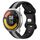 Per Xiaomi MI Watch Color 2 22mm Cinturino in silicone bicolore con fibbia a farfalla (nero + grigio) Per Xiaomi MI Watch Color 2 22mm Cinturino in silicone bicolore con fibbia a farfalla (nero + grigio)