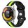 Per Xiaomi MI Watch Color 2 22mm Cinturino in silicone bicolore con fibbia a farfalla (nero + verde) Per Xiaomi MI Watch Color 2 22mm Cinturino in silicone bicolore con fibbia a farfalla (nero + verde)