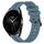 Per Xiaomi Watch S2 42mm 22mm Cinturino Slicone a strisce concave (Rock Cyan)