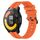 Per Xiaomi Watch S1 Active 22mm Cinturino in silicone a strisce concave (arancione) Per Xiaomi Watch S1 Active 22mm Cinturino in silicone a strisce concave (arancione)
