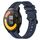 Per Xiaomi Watch S1 Active Cinturino in silicone a strisce concave da 22 mm (blu navy) Per Xiaomi Watch S1 Active Cinturino in silicone a strisce concave da 22 mm (blu navy)