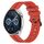 Per Huawei Watch GT3 46mm 22mm Cinturino in silicone a strisce concavo (rosso) Per Huawei Watch GT3 46mm 22mm Cinturino in silicone a strisce concavo (rosso)