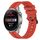 Per Huawei Watch 3 Pro Cinturino in silicone a strisce concave da 22 mm (rosso) Per Huawei Watch 3 Pro Cinturino in silicone a strisce concave da 22 mm (rosso)