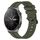 Per Huawei GT2 Pro cinturino in silicone a strisce concave da 22 mm (verde militare) Per Huawei GT2 Pro cinturino in silicone a strisce concave da 22 mm (verde militare)