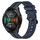 Per Huawei Watch GT 2E Cinturino Slicone a strisce concave da 22 mm (blu navy) Per Huawei Watch GT 2E Cinturino Slicone a strisce concave da 22 mm (blu navy)