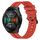 Per Huawei Watch GT 2E Cinturino Slicone a strisce concave da 22 mm (rosso) Per Huawei Watch GT 2E Cinturino Slicone a strisce concave da 22 mm (rosso)