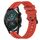Per Huawei GT2 46mm 22mm cinturino in silicone a strisce concavo (rosso)
