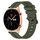 For Honor Watch GS 3 Cinturino in silicone a strisce concave da 22 mm (verde militare) For Honor Watch GS 3 Cinturino in silicone a strisce concave da 22 mm (verde militare)