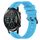 Per Honor Magic Watch 2 46mm 22mm Cinturino in silicone a strisce concavo (azzurro cielo) Per Honor Magic Watch 2 46mm 22mm Cinturino in silicone a strisce concavo (azzurro cielo)