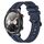 For Honor Watch Dream Cinturino per orologio in silicone a strisce concave da 22 mm (blu navy) For Honor Watch Dream Cinturino per orologio in silicone a strisce concave da 22 mm (blu navy)