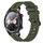 For Honor Watch Dream Cinturino in silicone a strisce concave da 22 mm (verde militare) For Honor Watch Dream Cinturino in silicone a strisce concave da 22 mm (verde militare)