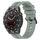 Per Huawei Watch GT3 SE Cinturino in silicone a strisce concave da 22 mm (verde grigiastro) Per Huawei Watch GT3 SE Cinturino in silicone a strisce concave da 22 mm (verde grigiastro)
