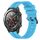 Per Huawei Watch 2 Cinturino Slicone a strisce concave da 20 mm (blu cielo) Per Huawei Watch 2 Cinturino Slicone a strisce concave da 20 mm (blu cielo)