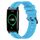 For Honor Watch ES 20mm Cinturino in silicone a strisce concave (azzurro cielo) For Honor Watch ES 20mm Cinturino in silicone a strisce concave (azzurro cielo)