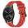 Per Garmin Vivomove Sport Cinturino in silicone a strisce concave da 20 mm (rosso) Per Garmin Vivomove Sport Cinturino in silicone a strisce concave da 20 mm (rosso)
