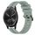Per Garmin Vivomove Sport cinturino in silicone a strisce concave da 20 mm (verde grigiastro) Per Garmin Vivomove Sport cinturino in silicone a strisce concave da 20 mm (verde grigiastro)