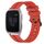 Per Garmin Venu SQ 20mm cinturino in silicone a strisce concave (rosso)