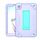 Custodia per tablet PC ibrida in silicone con supporto per armatura per Samsung Galaxy Tab A9 (viola verde menta) Custodia per tablet PC ibrida in silicone con supporto per armatura per Samsung Galaxy Tab A9 (viola verde menta)