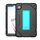 Custodia per tablet PC ibrida in silicone con supporto per armatura per Samsung Galaxy Tab A9+ (nero blu) Custodia per tablet PC ibrida in silicone con supporto per armatura per Samsung Galaxy Tab A9+ (nero blu)